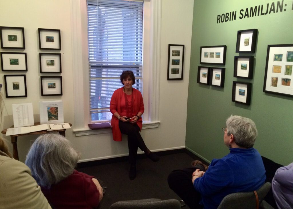 IMG_0509 Artist talk at solo show <br><span> Copley Society of Art </span><br><span> </span>